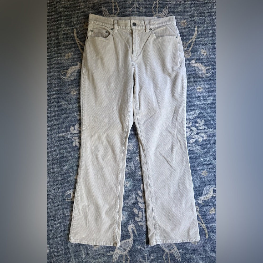 Ralph Lauren Cream Corduroy Pants